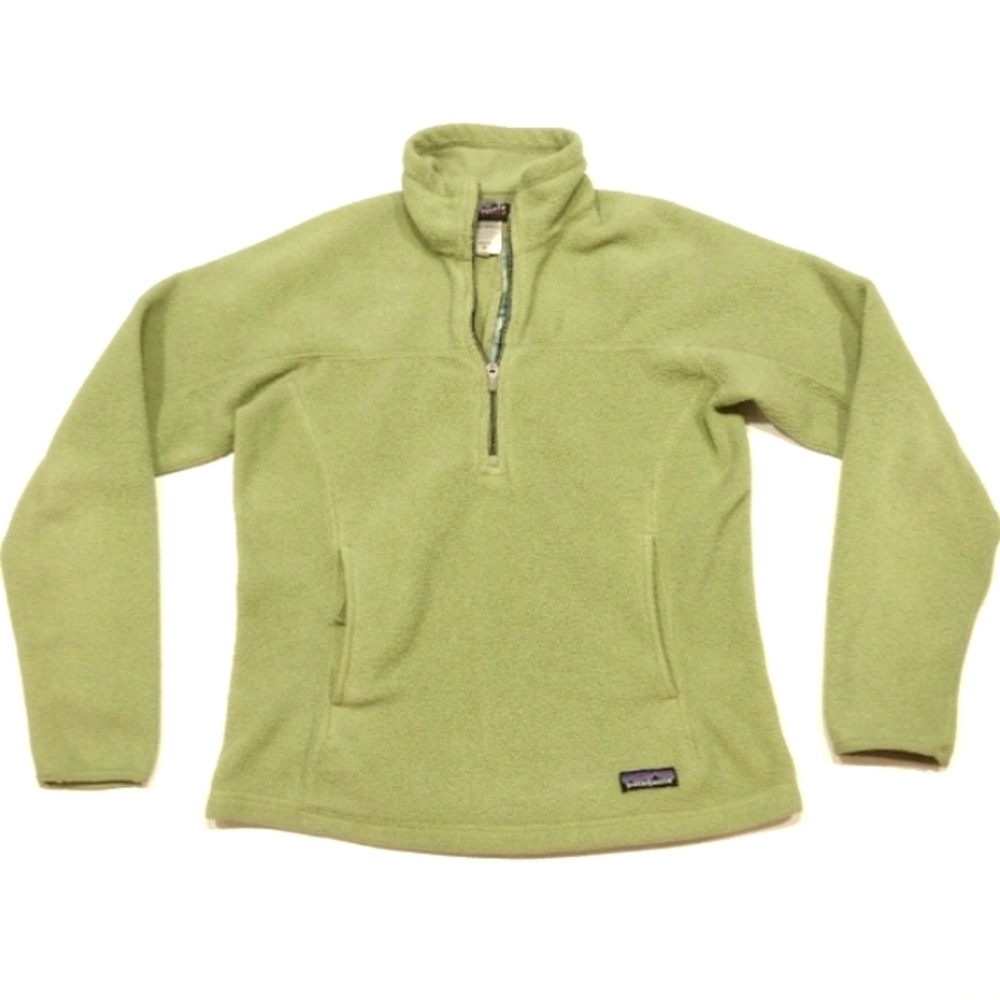 Vintage 90s Patagonia Synchilla Sweater Women's Marsupial Half Zip Jacket